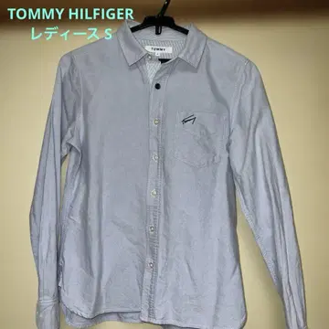 TOMMY HILFIGER 긴팔 셔츠 S 라이트 블루