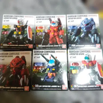 GUNDAM CONVERGE #OPERATION JABRO 6체 세트