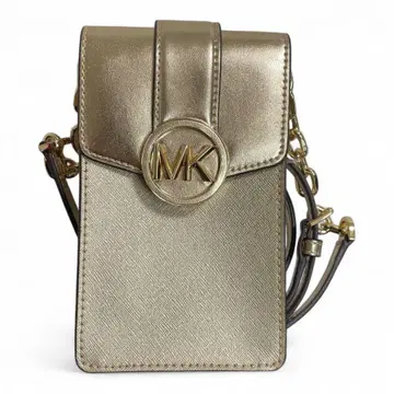 MICHAEL KORS 카르멘 스마트폰 숄더 골드