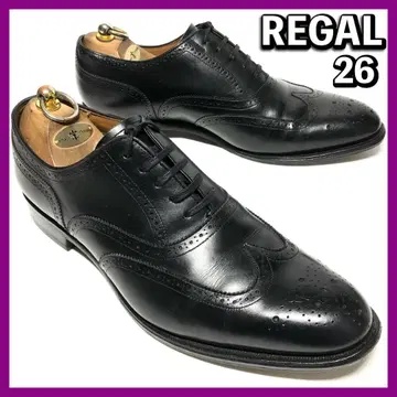 REGAL 리갈 윙팁 26cm 남성용 03DR 블랙 내피