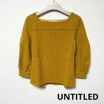 새상품급 UNTITLED 언타이틀 상의 보아 풀오버