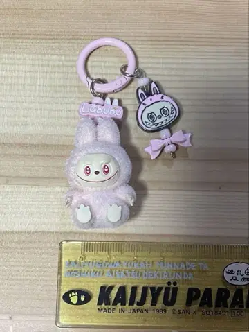 Labubu 러브브 키링 핑크