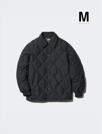 UNIQLO 퍼프 테크 퀼팅 자켓 블랙
