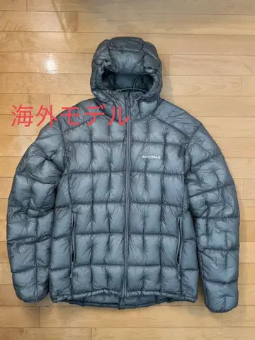 새상품급 해외 모델 mont-bell 플라즈마 1000 알파인 다운 파카