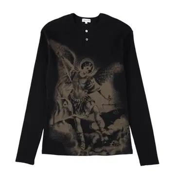 L 사이즈 최저가 Vallad V.HENRY NECK L/S 써멀 블랙