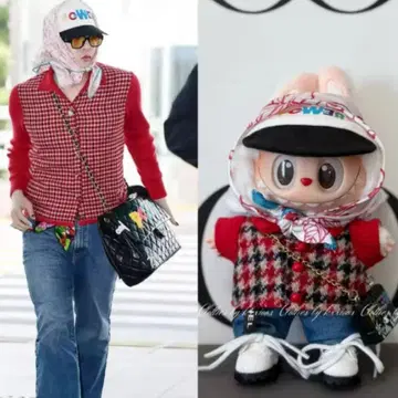 봉제 인형 의류 4세트 러브비 G-DRAGON 지드래곤 BIGBANG