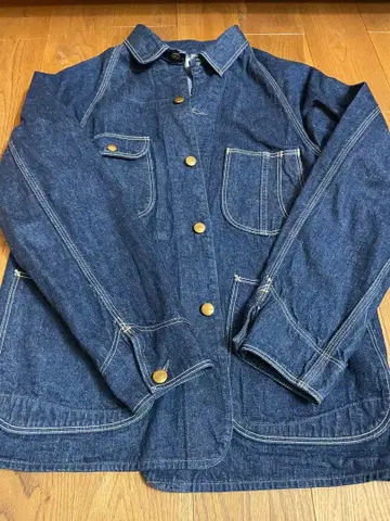 오어슬로우 데님 자켓 커버올