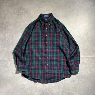 구제 의류 90s SIR PENDLETON 체크 셔츠 블랙워치