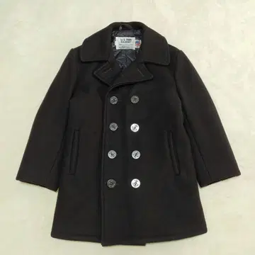 새상품급 USA제 SCHOTT 740N 36 블랙 피 코트