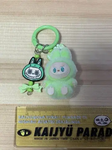 Labubu 라부부 키링 그린