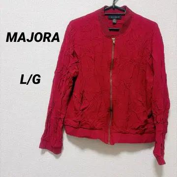 MAJORA [ L/G ] 빨간색 점퍼 블루종