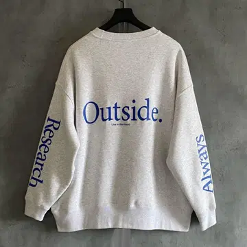 UNTRACE REVERSIBLE CREW NECK SWEAT