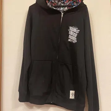 DIAURA 블랙 풀 지퍼 후디