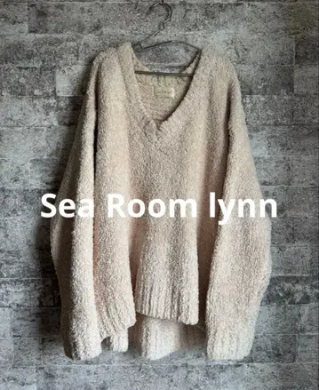 [ 새상품급 ] Sea Room lynn V넥 긴팔 스웨터