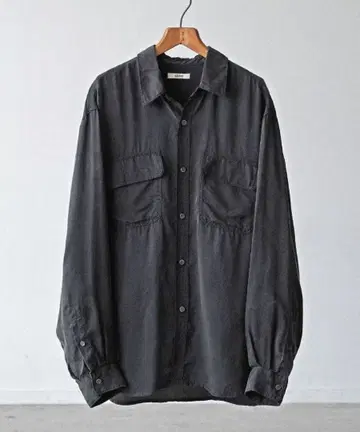 shiun CUPRO FIBRIL UTILITY SHIRT