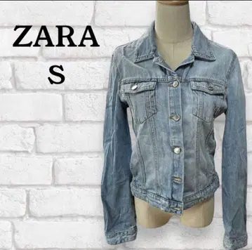 ZARA TRF 아우터 데님 자켓 S 블루 여성용