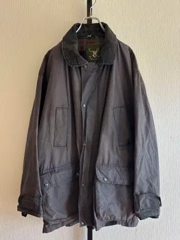 빈티지 FERNDALE 오일드 자켓 헌팅 페이드