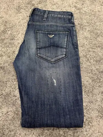 ARMANI JEANS 데미지 데님
