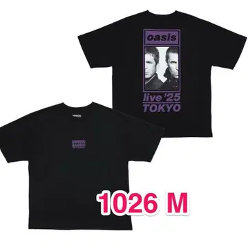 Oasis 회장 한정판 1026 M 사이즈 T셔츠 오아시스