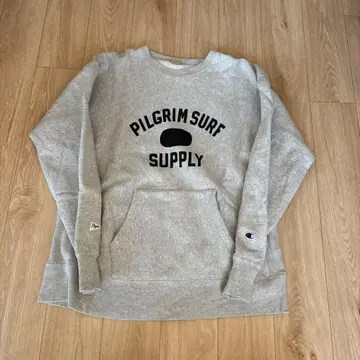 Champion x PILGRIM SURF SUPPLY 맨투맨 그레이