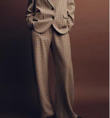[ ZARA COLLECTION ] 체크 무늬 팬츠 2025aw