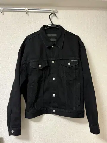 Calvin Klein 데님 자켓 블랙 L
