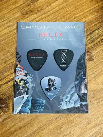 CRYSTAL LAKE 기타 피크 세트 크리스탈레이크 새상품