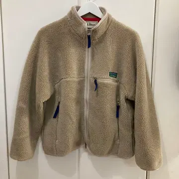 L.L.Bean 베이지 플리스 자켓 M