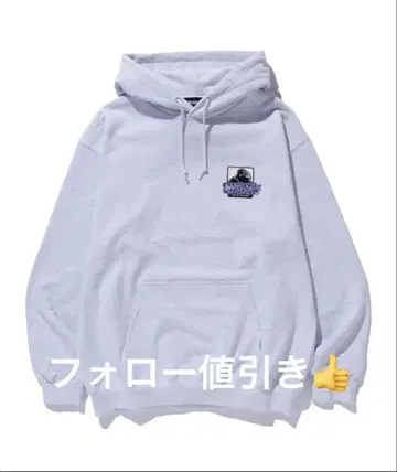 Xlarge 풀오버 후드티 아쉬 XL