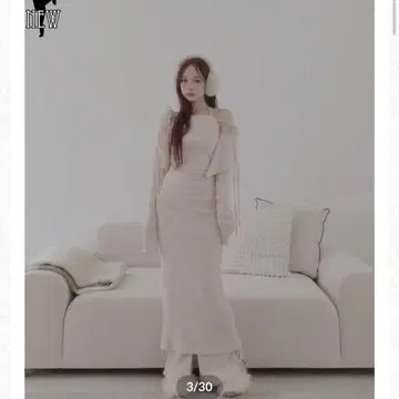 가을 셋업 원피스 fiction tokyo