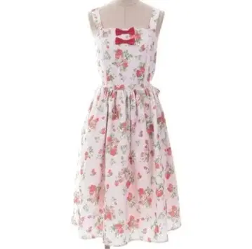 axes femme kawaii 클래식 베리 점프 스커트 핑크