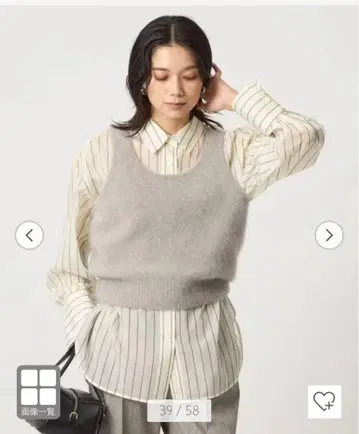 [ 새상품 ] green label relaxing_밀피유 데일리 셔츠