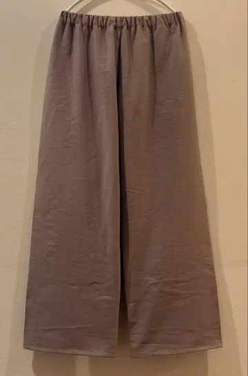 린넨 울 코튼 코지 팬츠 L 핸드메이드