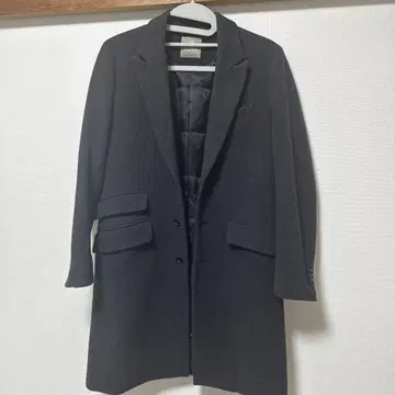 다크 그레이 체스터 코트 사이즈 S