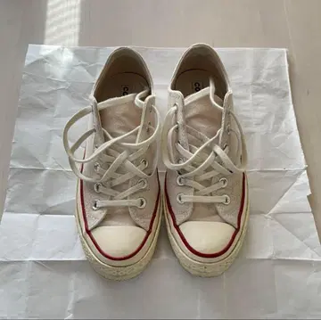척테일러 ct70 converse 로우컷 아이보리 23.5cm