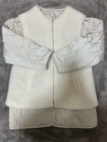 [ INGNI ] 퀼팅 자켓과 보아 베스트