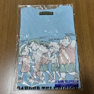 명탐정 코난 차리티 T셔츠 블루 M 사이즈