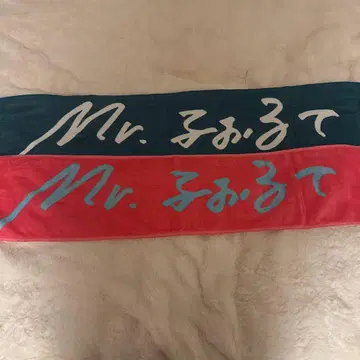 Mr.테 타월 2개 세트 (별도 판매 댓글 문의)