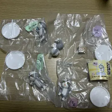 [ 미개봉 새상품 ] 일하는 고양이 가챠 피규어 4종