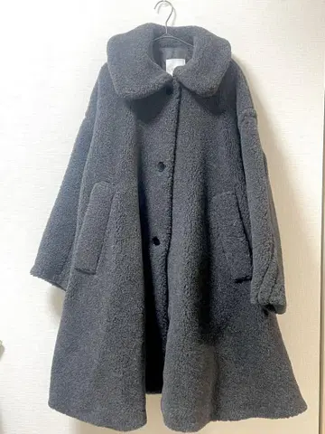 clane VOLUME FLARE BOA COAT