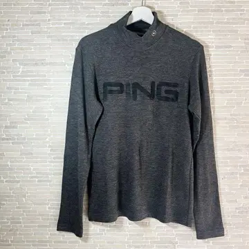 [ PING 핑 ] 골프 모크넥 긴팔 남성용 M 따뜻한 이너