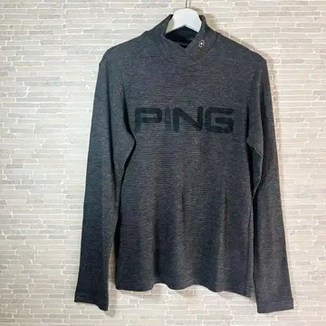 [ PING 핑 ] 골프 모크넥 긴팔 남성용 M 따뜻한 이너