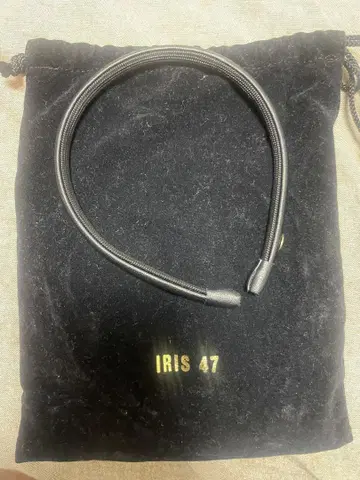 IRIS 47 블랙 헤어밴드
