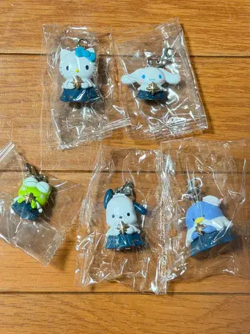 산리오 캐릭터즈 별빛 천사 참 전 5종 컴플리트 세트