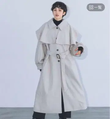 PAGEBOY 케이프 볼륨 코트 페이지 보이 코트 겨울