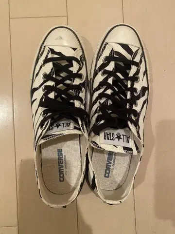 CONVERSE ALL STAR 제브라 패턴 스니커즈