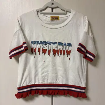 HYSTERIC GLAMOUR 크롭 T셔츠