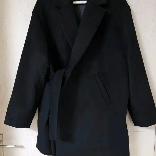 High-quality black coat, brand new