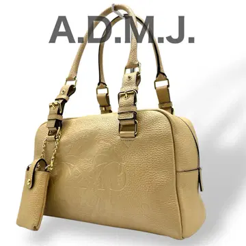 [ 극상품 ] 액세서리 A.D.M.J. 토트백 보스턴백 로고 엠보