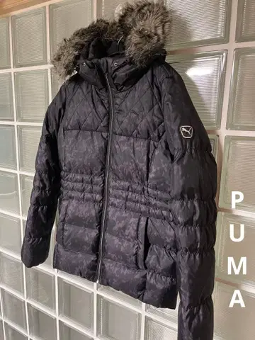 [ 새상품급 ] PUMA 블랙 다운 자켓